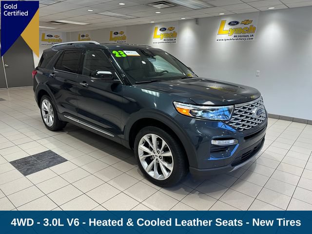 Certified 2023 Ford Explorer Platinum w/ Technology Package AWD/4WD image 1