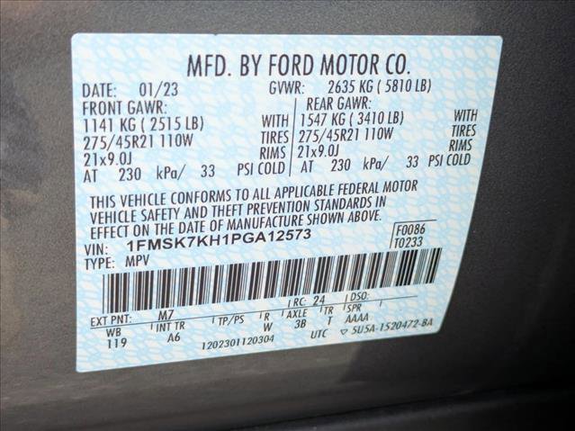 Certified 2023 Ford Explorer ST-Line w/ Class IV Trailer Tow Package image 26