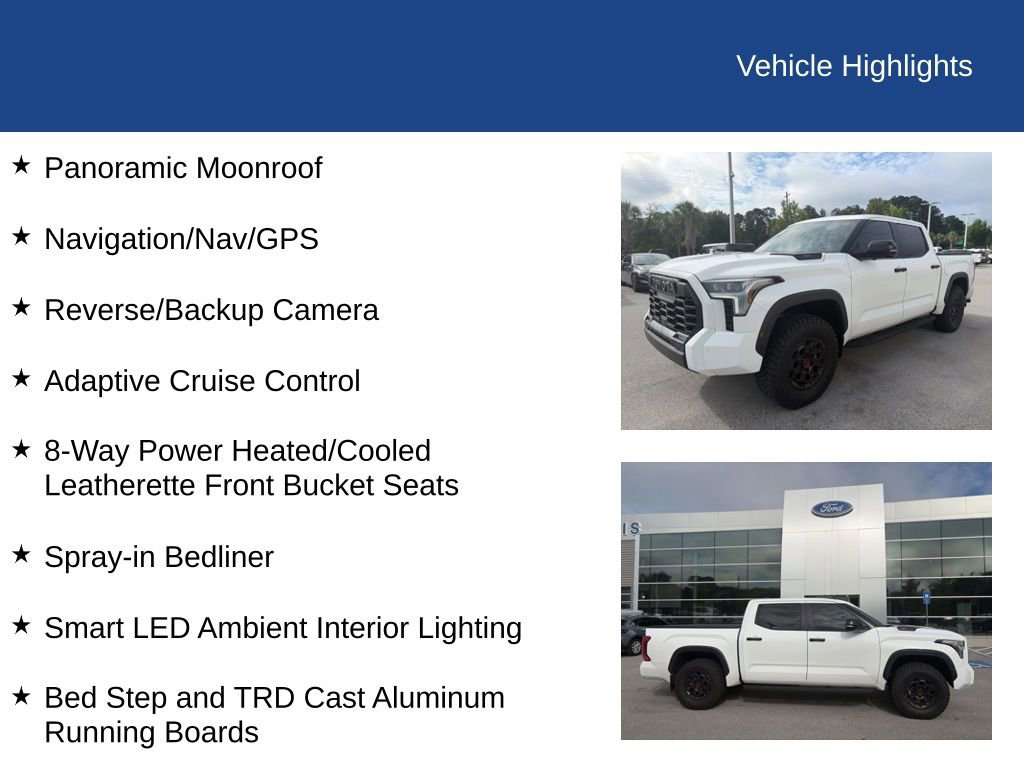 Used 2025 Toyota Tundra TRD Pro AWD/4WD image 8