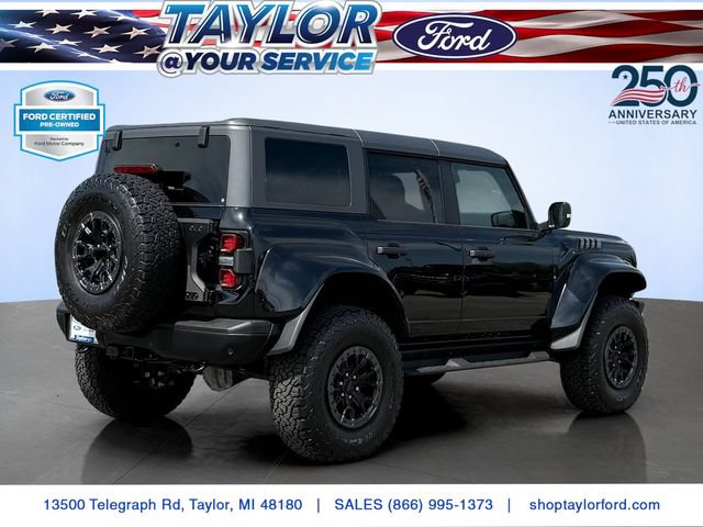 Certified 2024 Ford Bronco Raptor w/ Interior Carbon Fiber Pack 6 AWD/4WD image 3