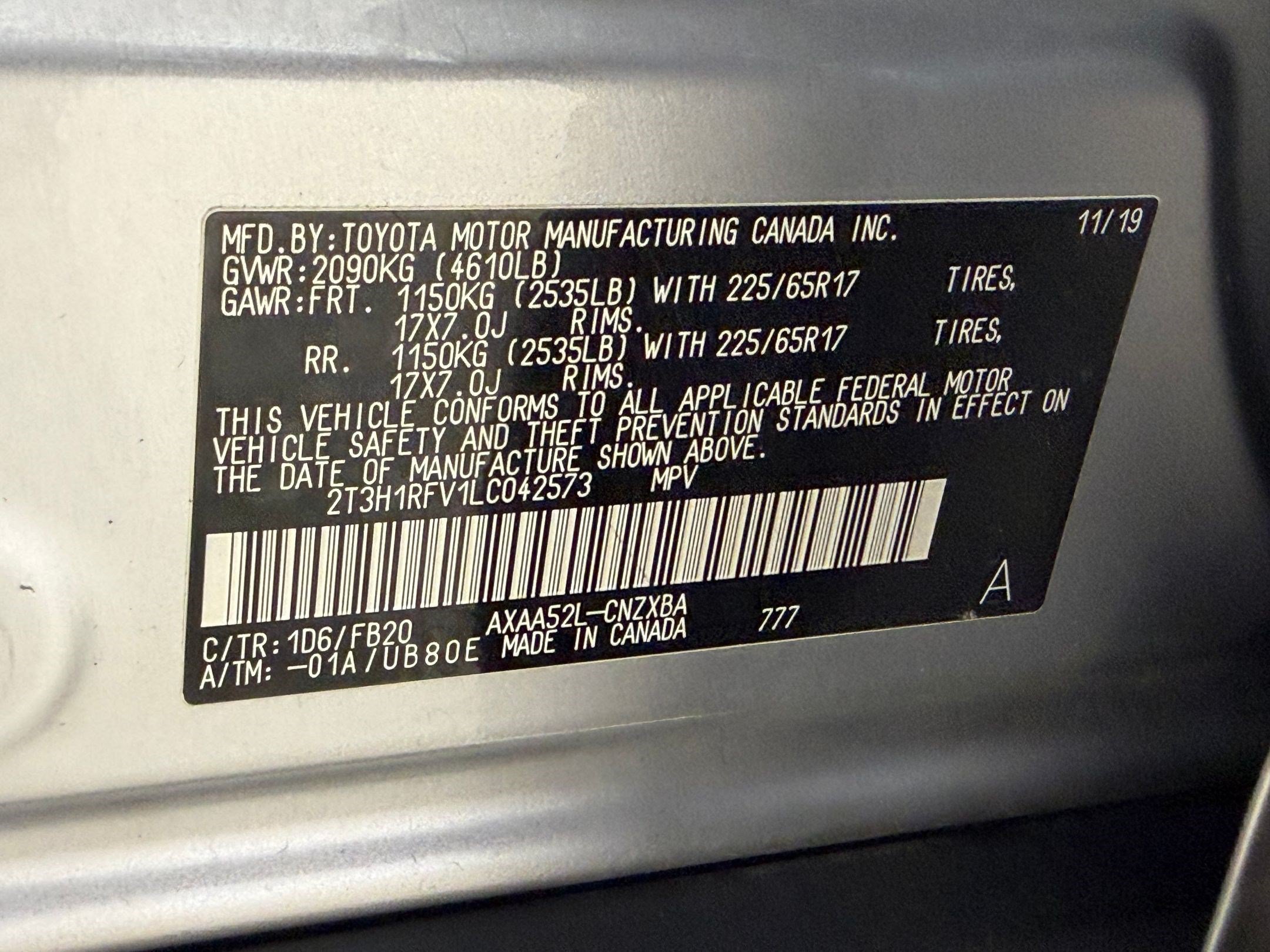 Used 2020 Toyota RAV4 LE FWD image 23