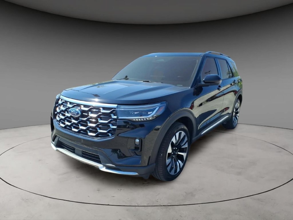 Certified 2025 Ford Explorer Platinum w/ LUX Leather Package AWD/4WD image 2