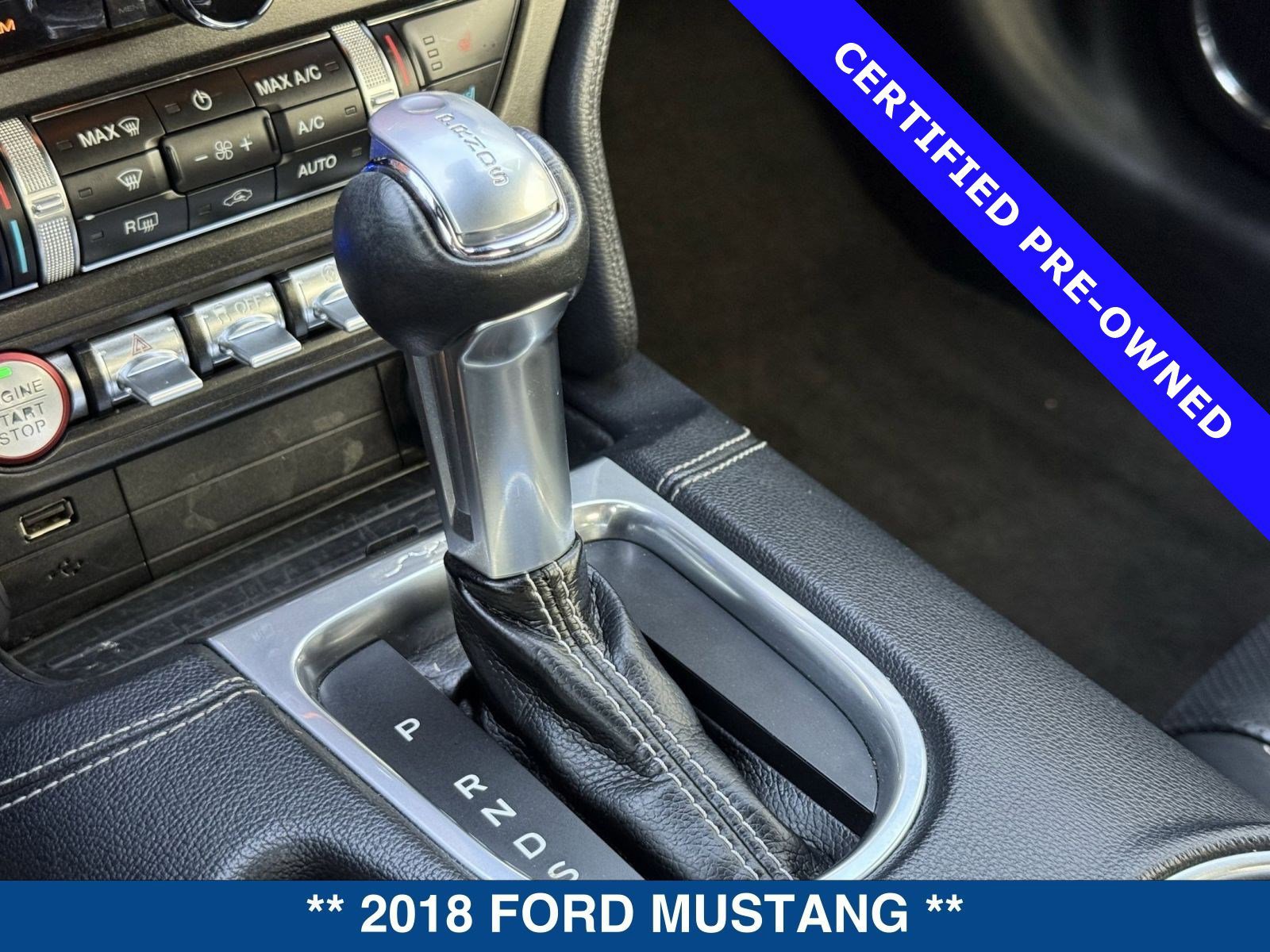 Certified 2018 Ford Mustang Premium w/ Ecoboost Performance Package image 28