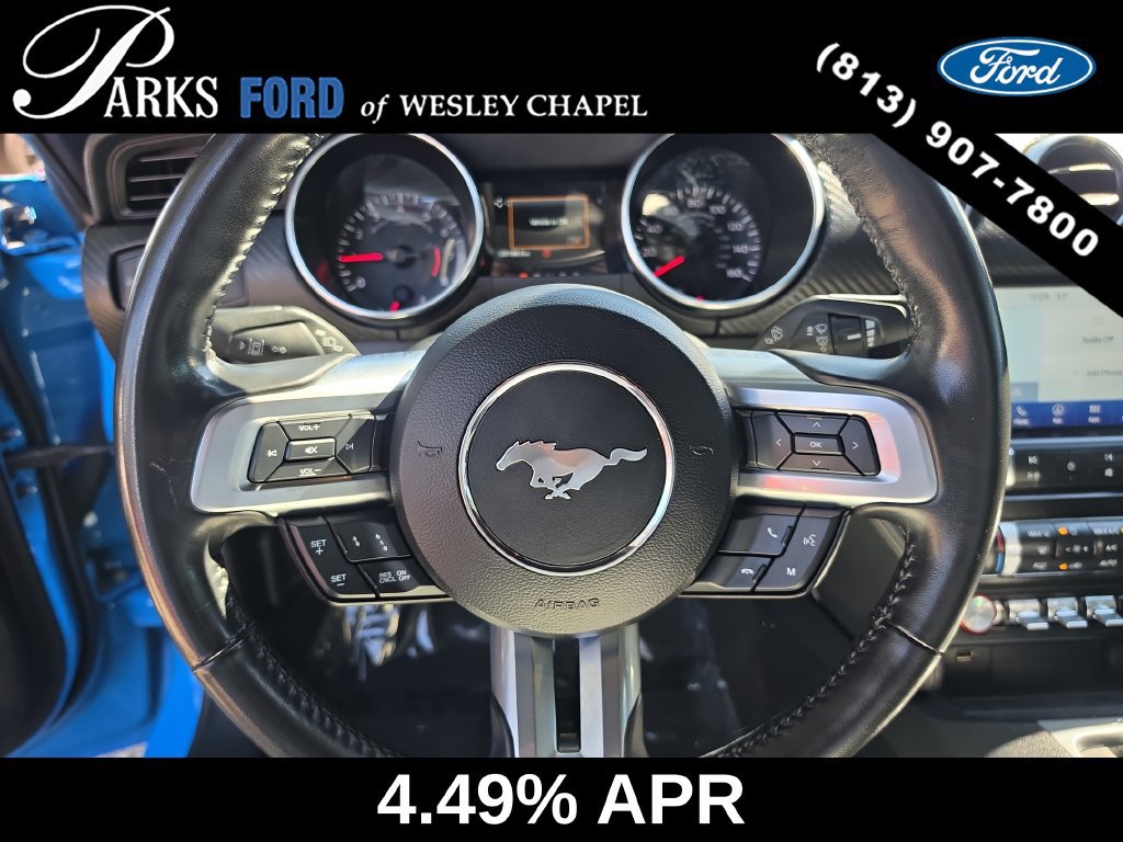 Certified 2022 Ford Mustang Convertible w/ Equipment Group 101A RWD image 24