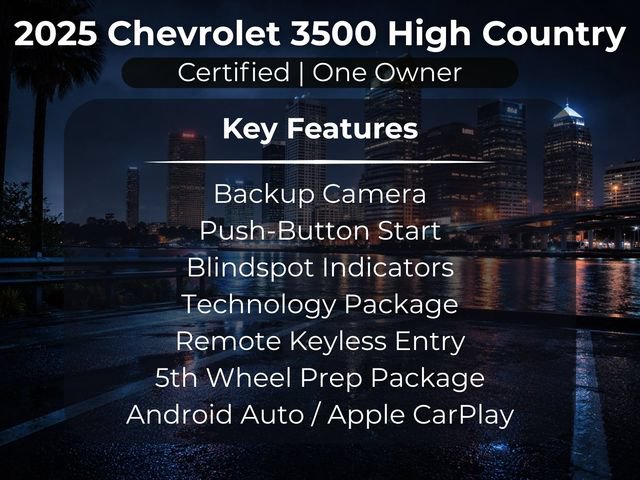 Used 2025 Chevrolet Silverado 3500 High Country w/ High Country Premium Package AWD/4WD image 13
