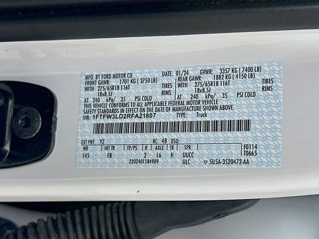 Certified 2024 Ford F150 XLT w/ Equipment Group 302A MID AWD/4WD image 39