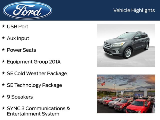 Certified 2017 Ford Escape SE w/ Equipment Group 201A image 9