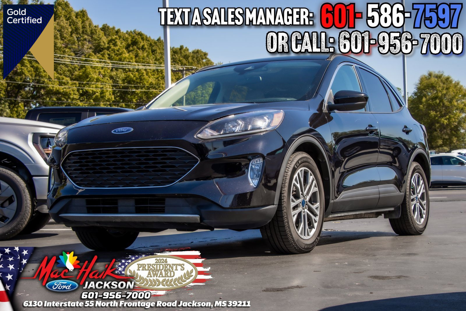 Certified 2021 Ford Escape SEL