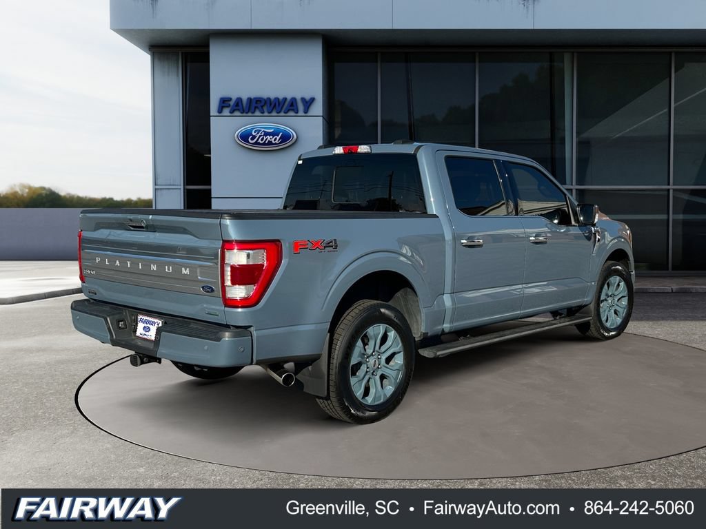 Certified 2023 Ford F150 Platinum w/ Equipment Group 701A High AWD/4WD image 7