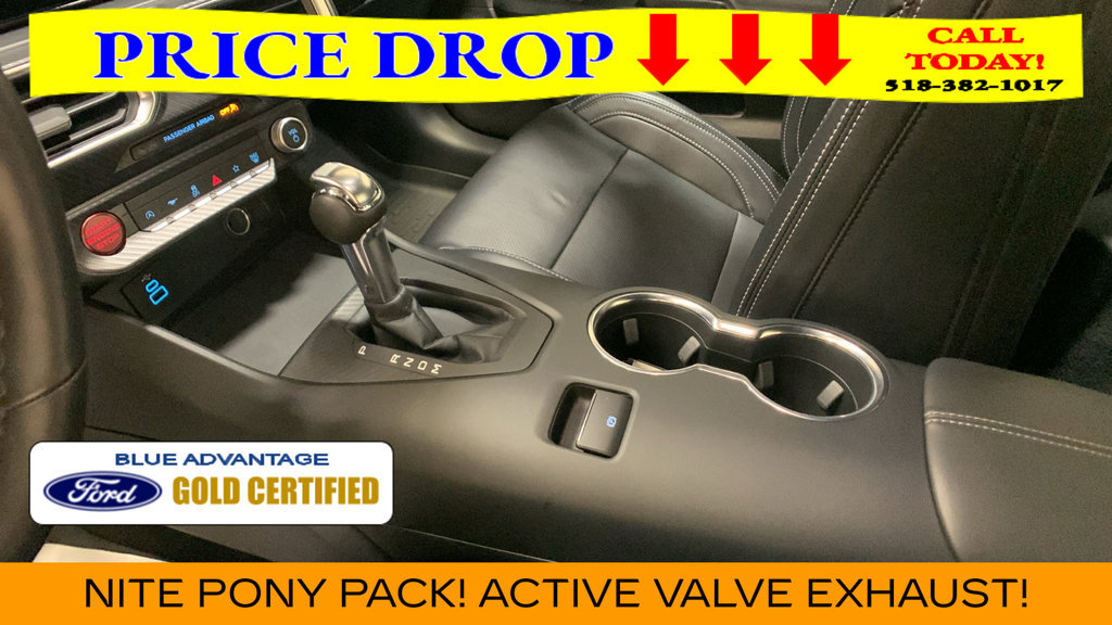 Certified 2025 Ford Mustang GT Premium w/ Mustang Nite Pony Package RWD image 34