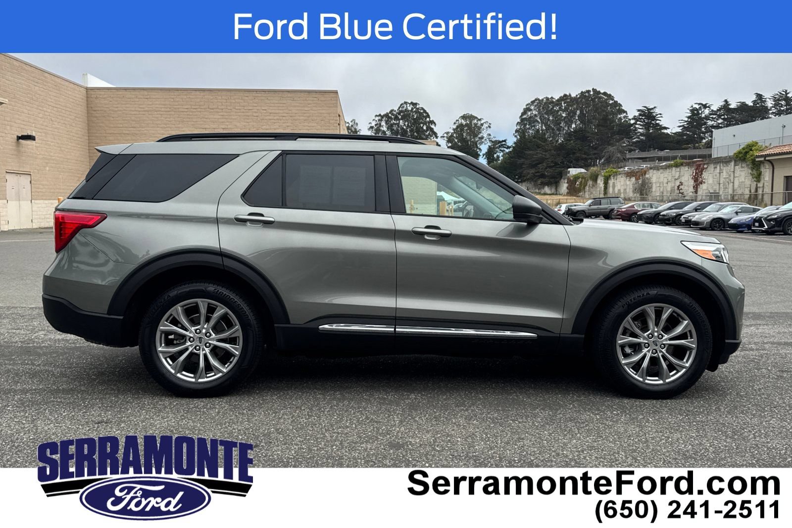 Certified 2020 Ford Explorer XLT w/ Equipment Group 202A AWD/4WD image 3