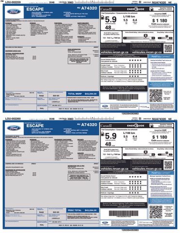 Certified 2022 Ford Escape Titanium w/ Class II Trailer Tow Package AWD/4WD image 35
