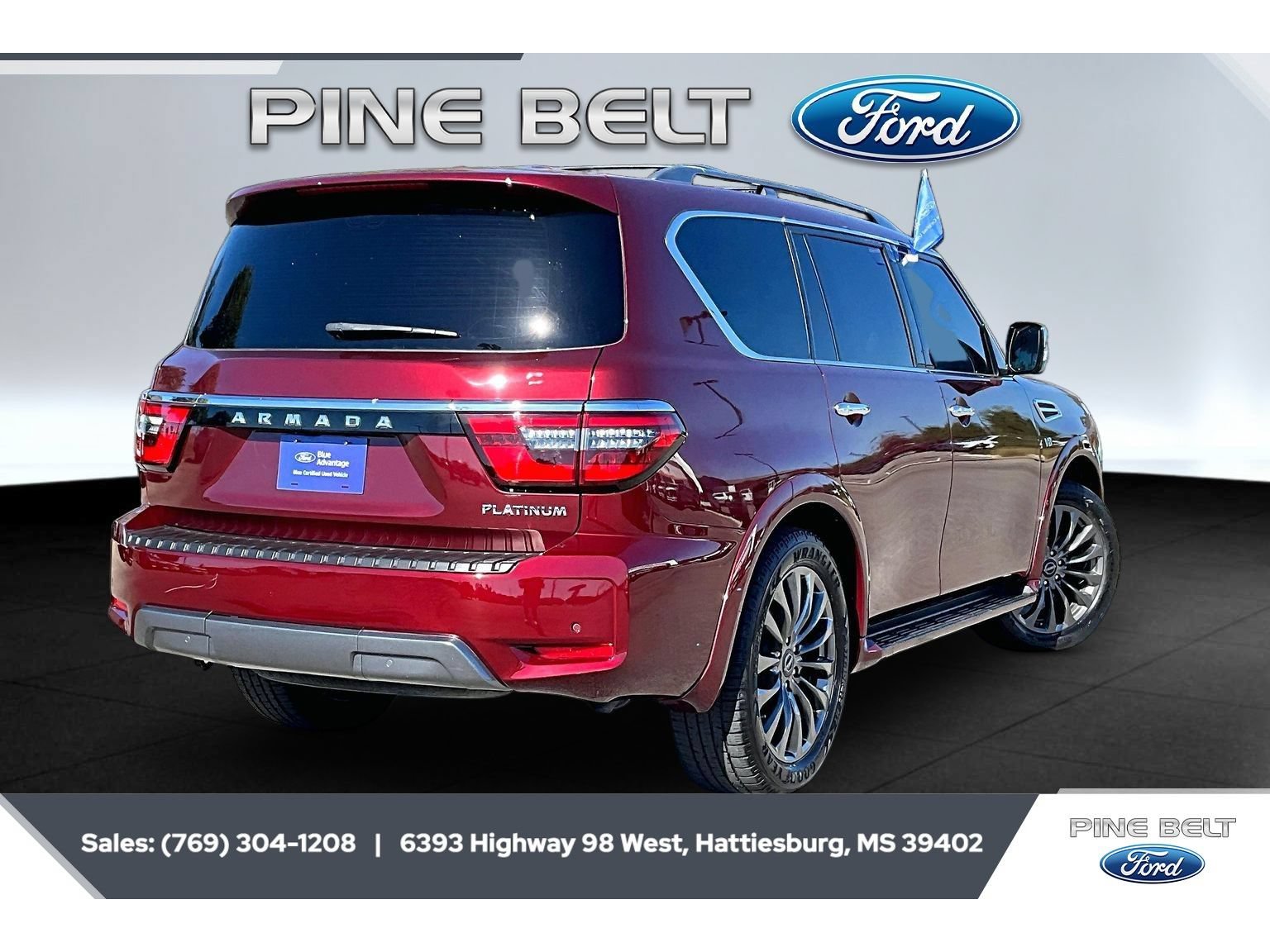 Used 2021 Nissan Armada Platinum w/ Captain's Chairs Package RWD image 11