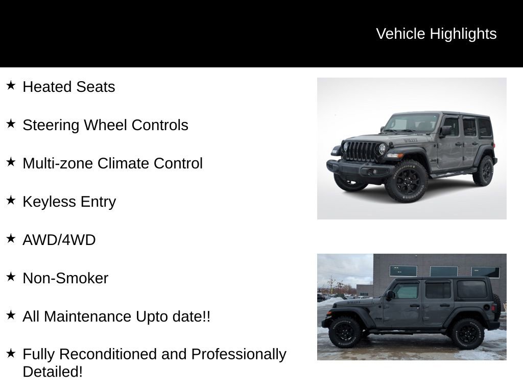 Used 2020 Jeep Wrangler Unlimited Sport image 16