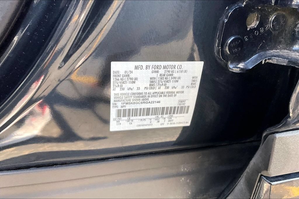 Certified 2024 Ford Explorer ST w/ Equipment Group 401A AWD/4WD image 34