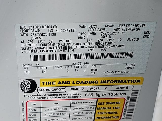 Certified 2024 Ford Expedition Limited AWD/4WD image 40