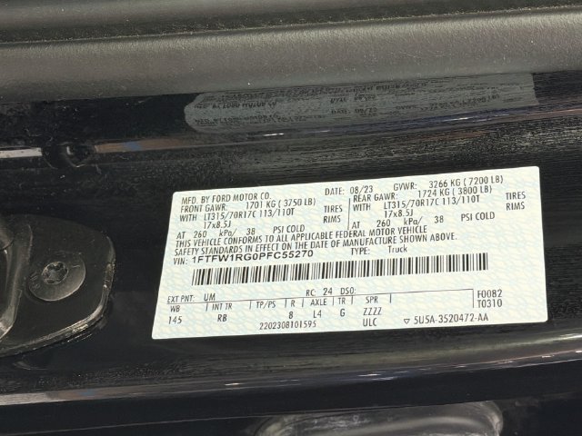 Certified 2023 Ford F150 Raptor AWD/4WD image 39