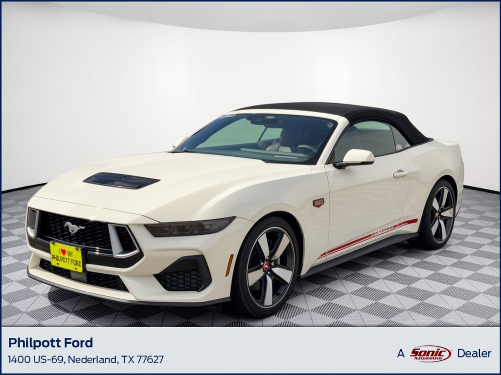 Certified 2025 Ford Mustang GT Premium w/ 60th Anniversary Package