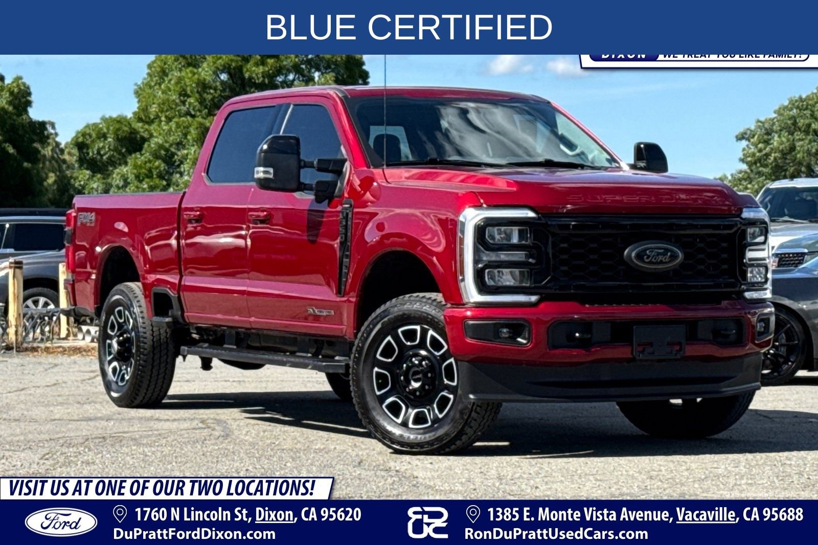 Certified 2025 Ford F350 Lariat w/ Black Appearance Package
