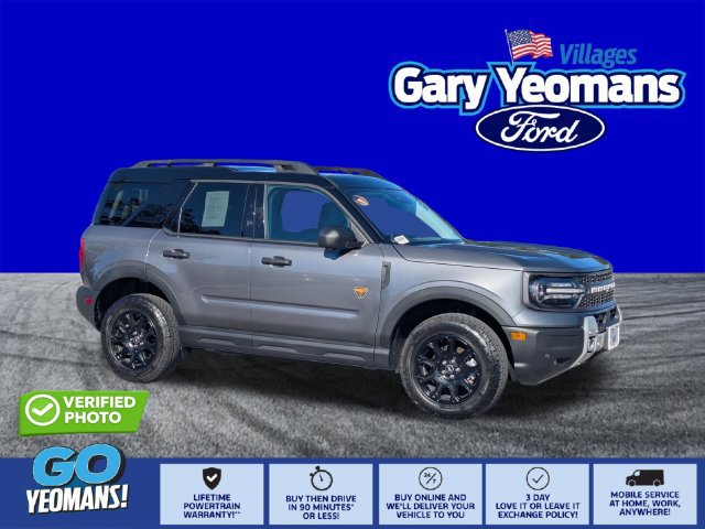 Certified 2026 Ford Bronco Sport Badlands w/ Badlands Tech Package