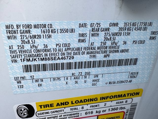 Certified 2025 Ford Expedition Max Platinum AWD/4WD image 32