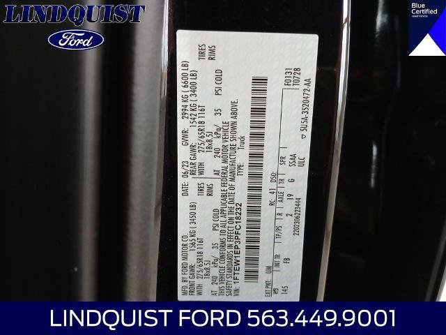Certified 2023 Ford F150 XLT w/ Equipment Group 302A High AWD/4WD image 22