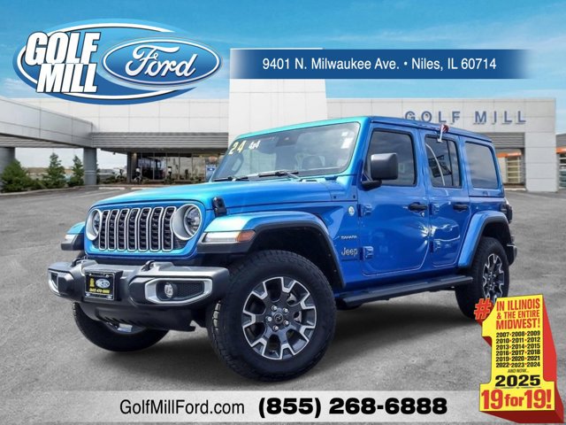 Used 2024 Jeep Wrangler Unlimited Sahara w/ Technology Group