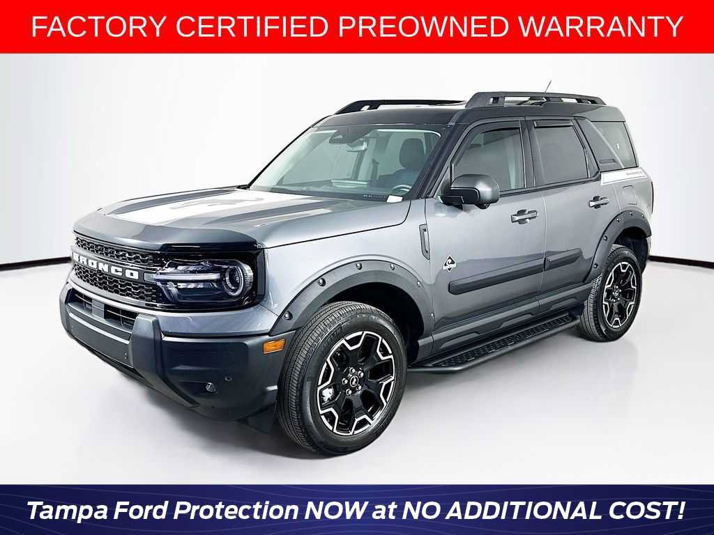Certified 2025 Ford Bronco Sport Outer Banks w/ Outer Banks Tech Package+