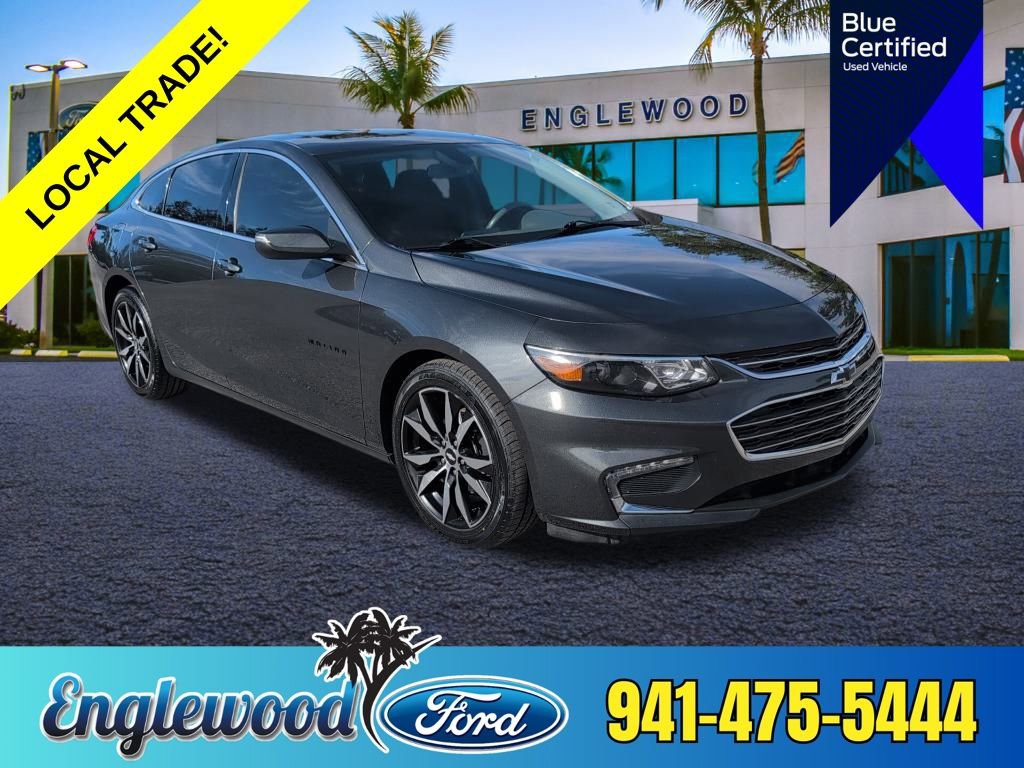 Used 2018 Chevrolet Malibu LT w/ Leather Package image 1