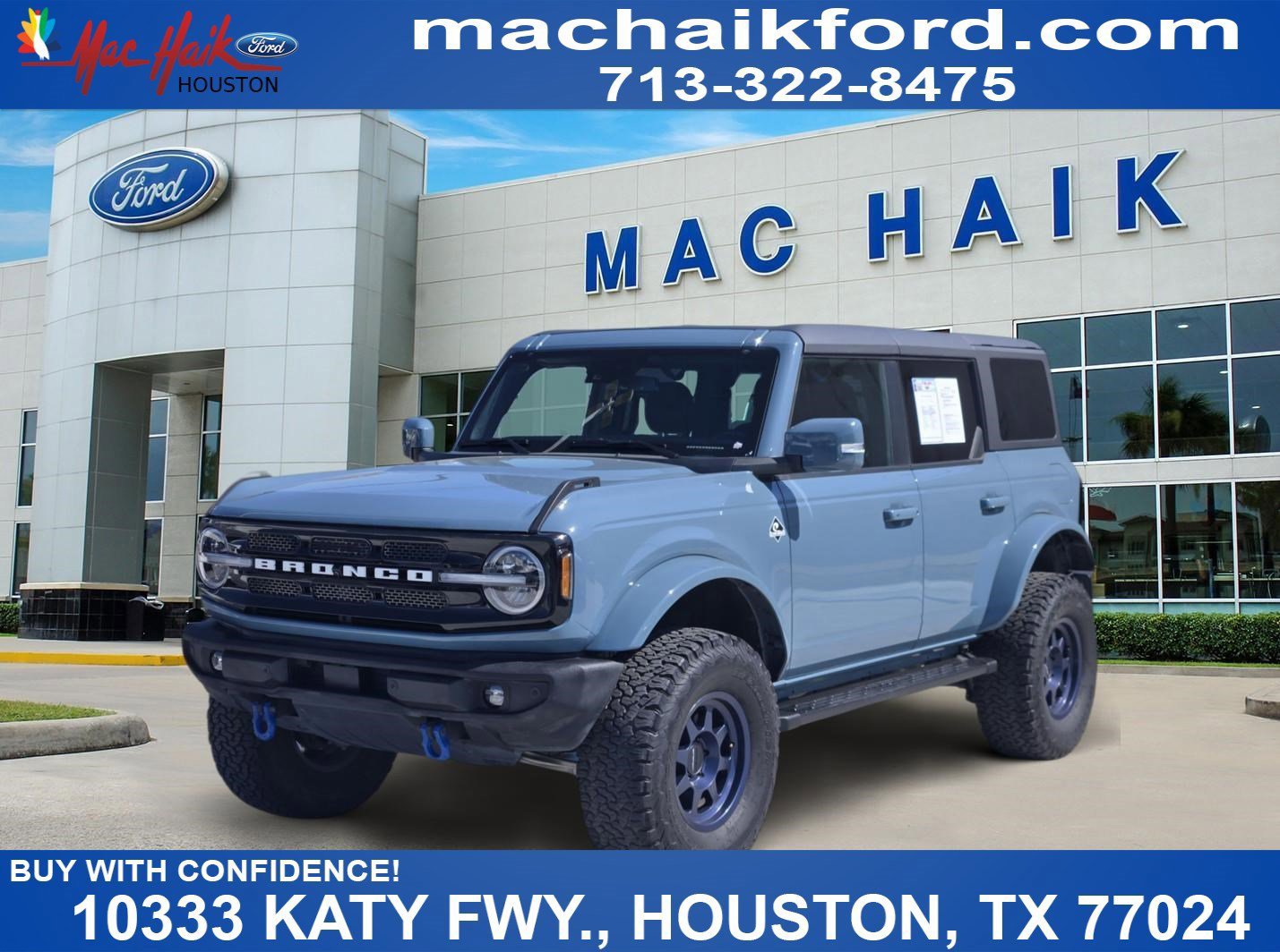 Certified 2022 Ford Bronco Outer Banks