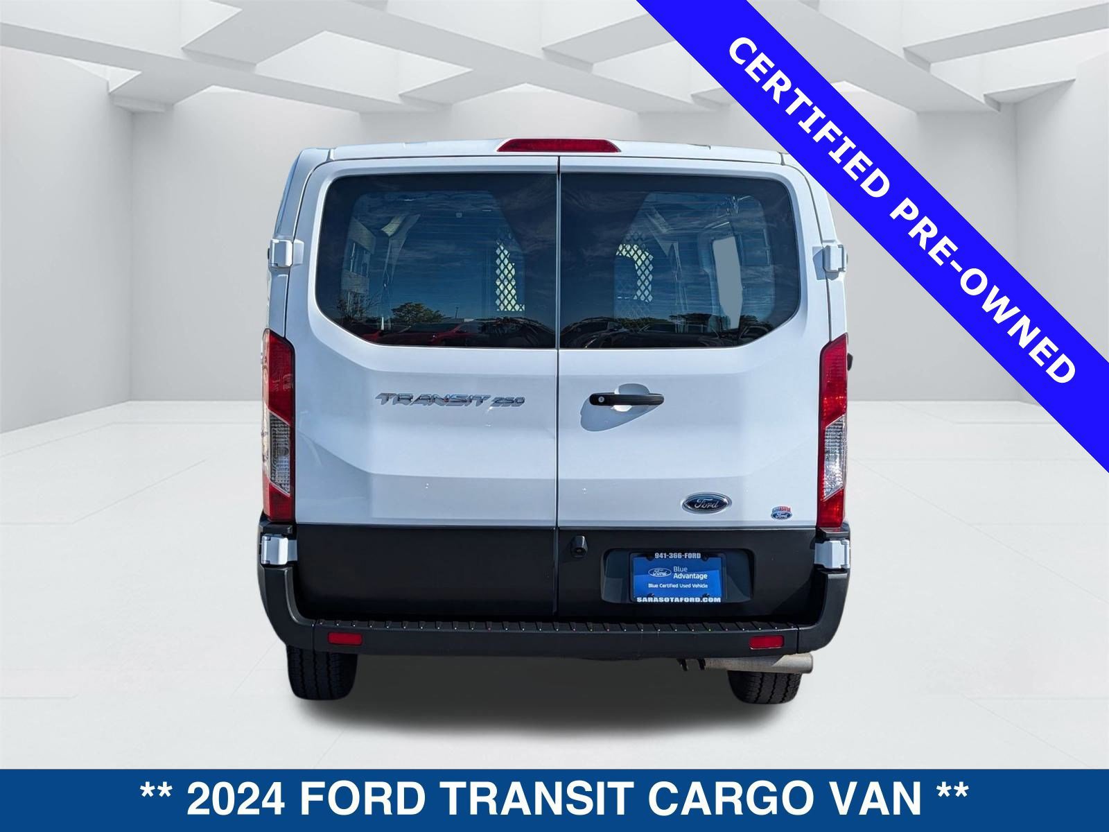 Certified 2024 Ford Transit 250 Low Roof w/ Exterior Upgrade Package image 3