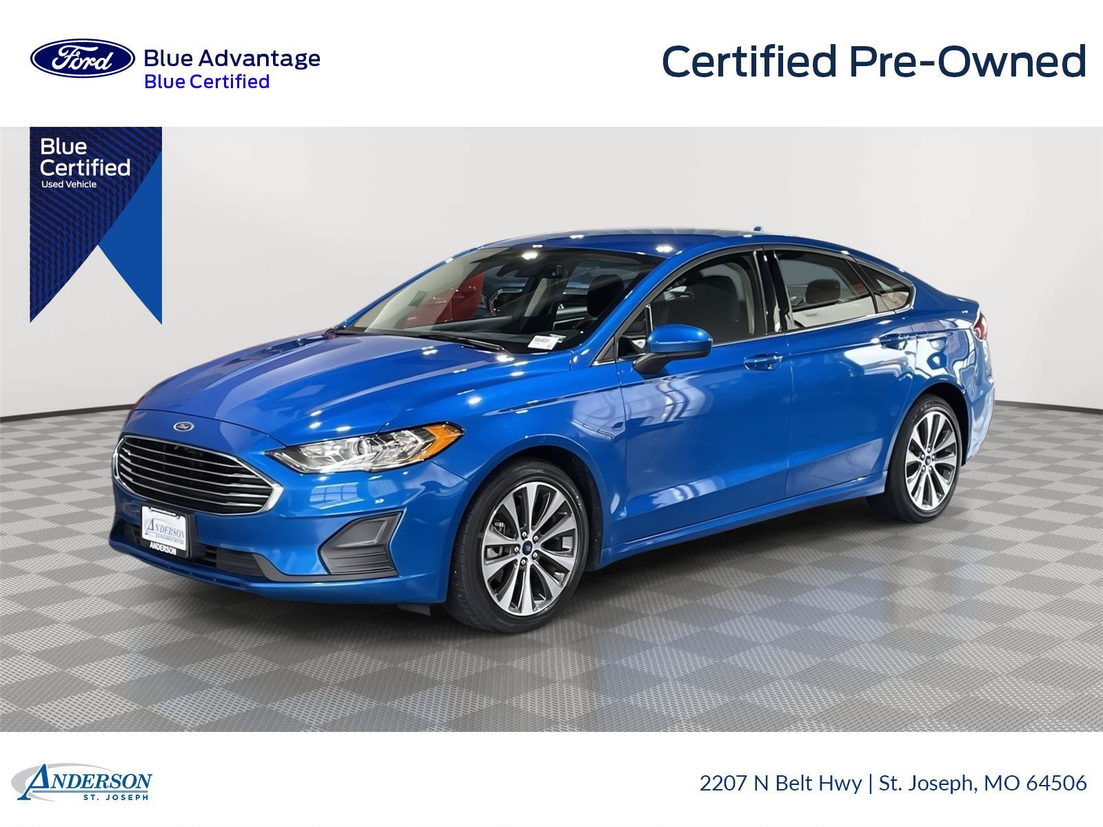 Certified 2020 Ford Fusion SE