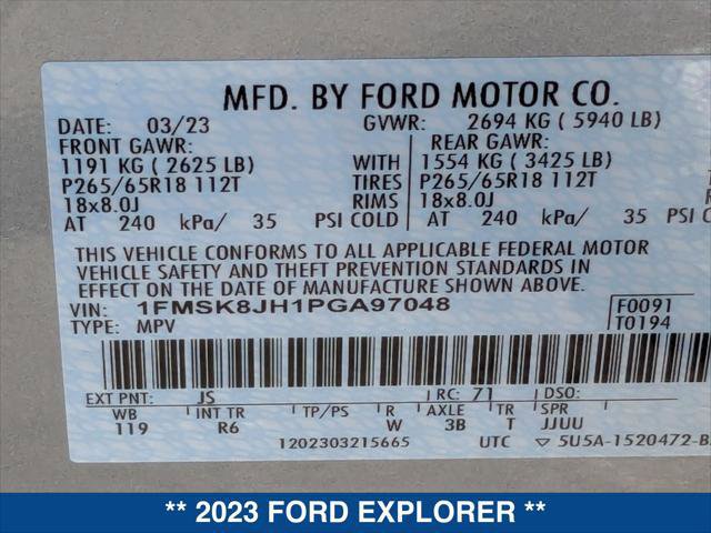 Certified 2023 Ford Explorer Timberline image 26