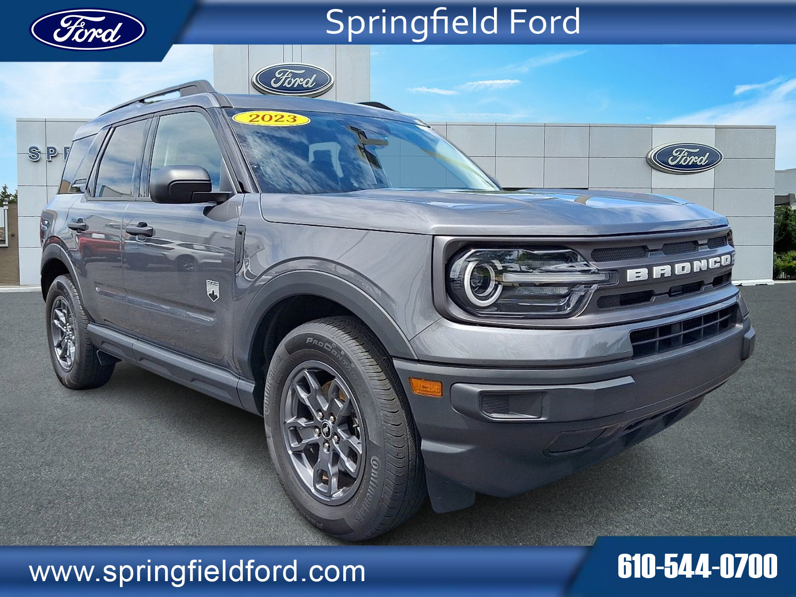 Certified 2023 Ford Bronco Sport Big Bend