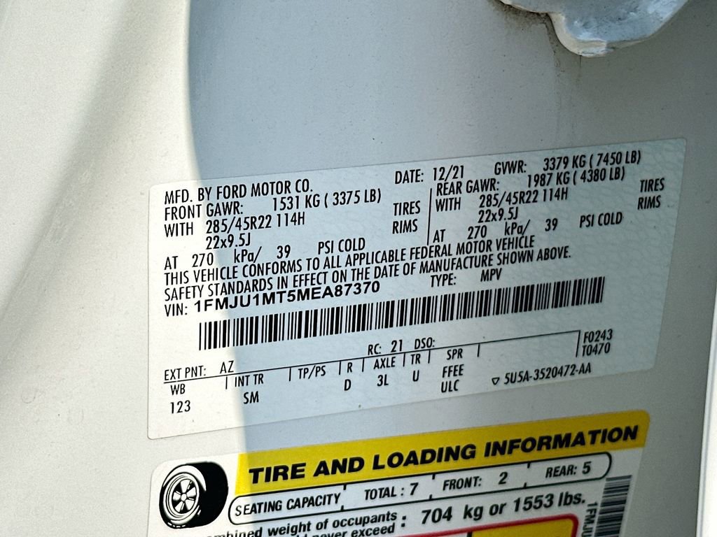 Certified 2021 Ford Expedition Platinum image 27