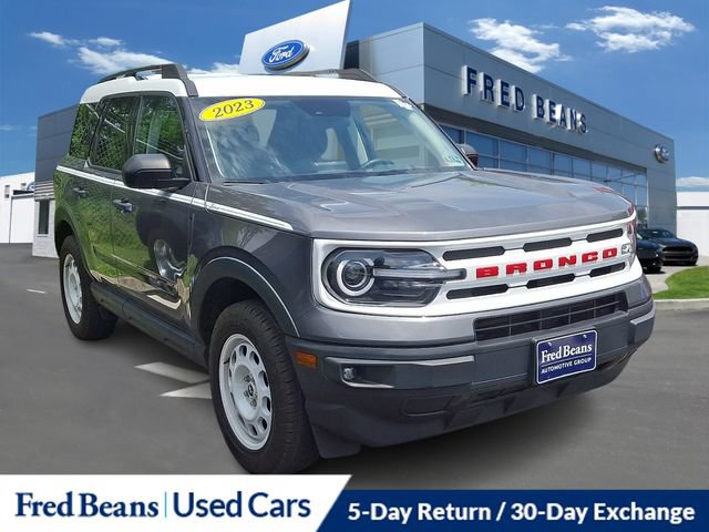 Certified 2023 Ford Bronco Sport Heritage w/ Heritage Convenience Package AWD/4WD video 1