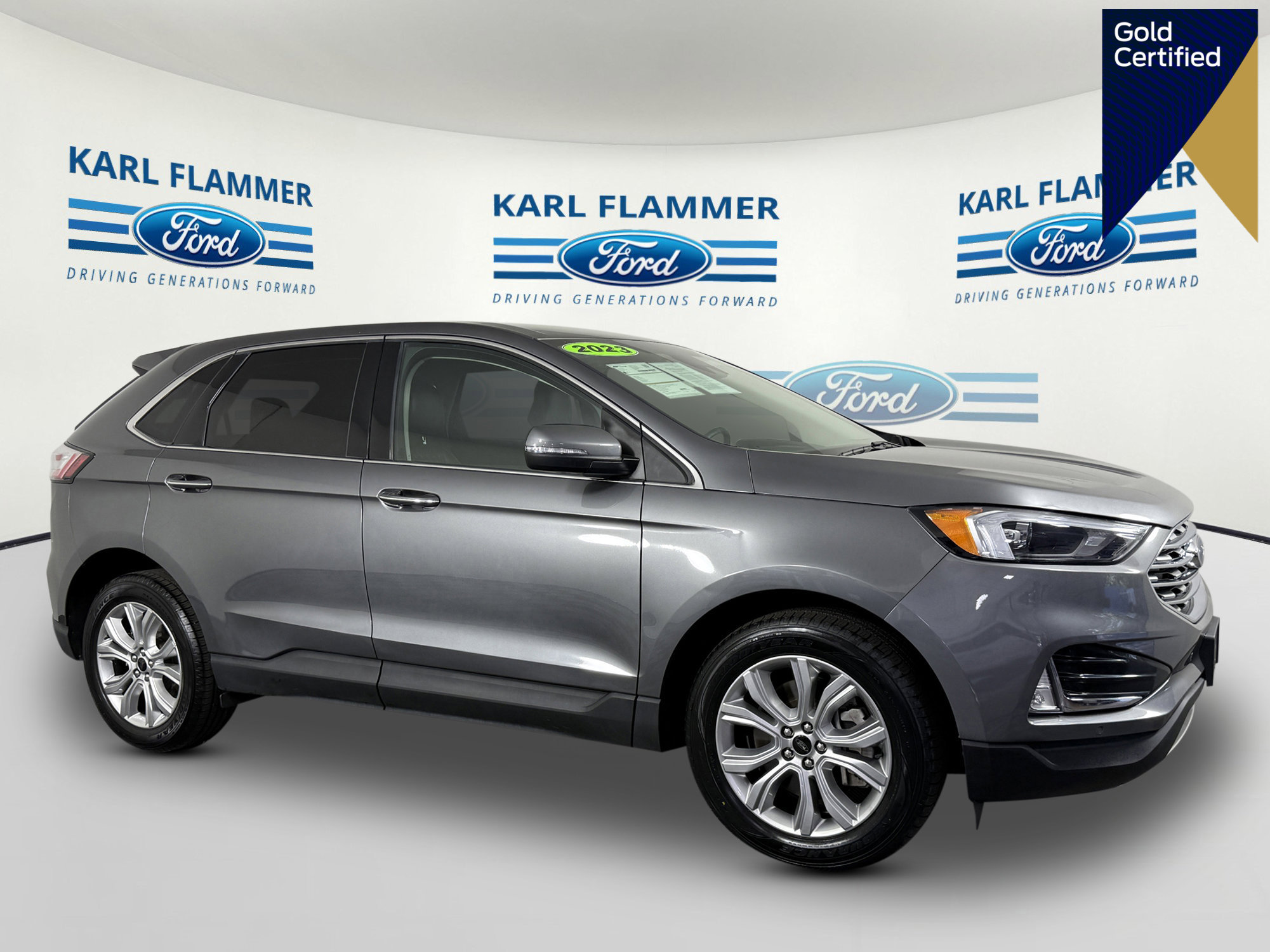 Certified 2023 Ford Edge Titanium w/ Cargo Accessory Package