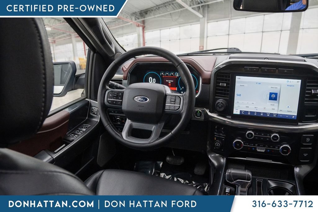 Certified 2023 Ford F150 Lariat w/ Max Trailer Tow Package AWD/4WD image 12