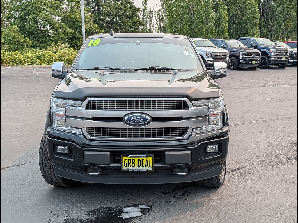Certified 2018 Ford F150 Platinum w/ Technology Package AWD/4WD image 4