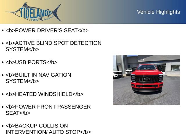 Certified 2025 Ford F250 Lariat w/ Black Appearance Package AWD/4WD image 12