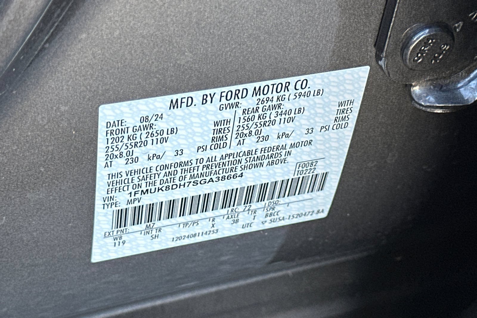 Certified 2025 Ford Explorer Active w/ Active Comfort Package AWD/4WD image 57