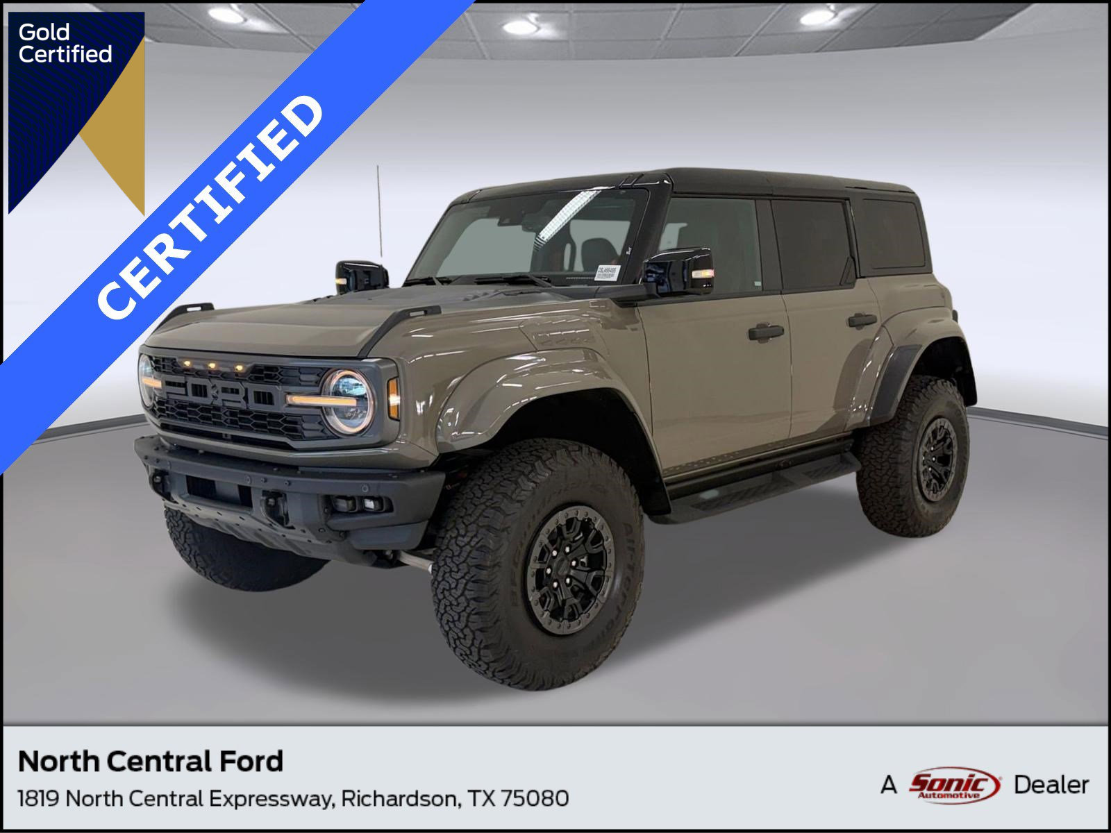 Certified 2025 Ford Bronco Raptor