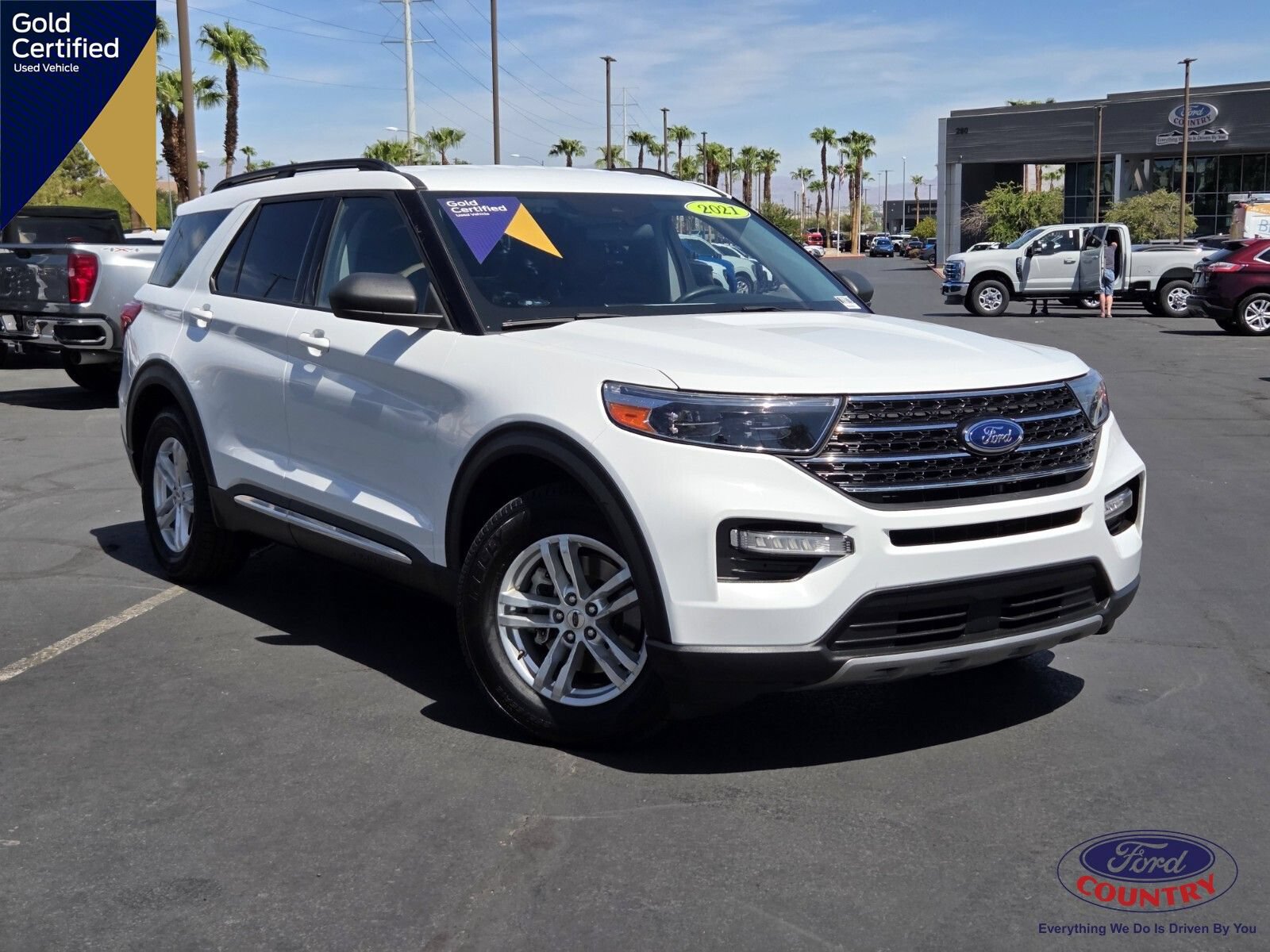 Certified 2021 Ford Explorer XLT w/ Equipment Group 202A RWD image 1