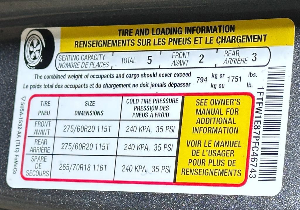 Certified 2023 Ford F150 Lariat w/ Equipment Group 502A High image 58