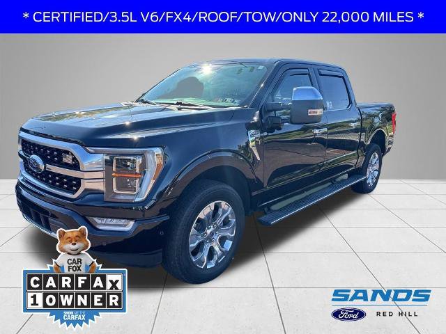 Certified 2021 Ford F150 Platinum w/ Equipment Group 701A High
