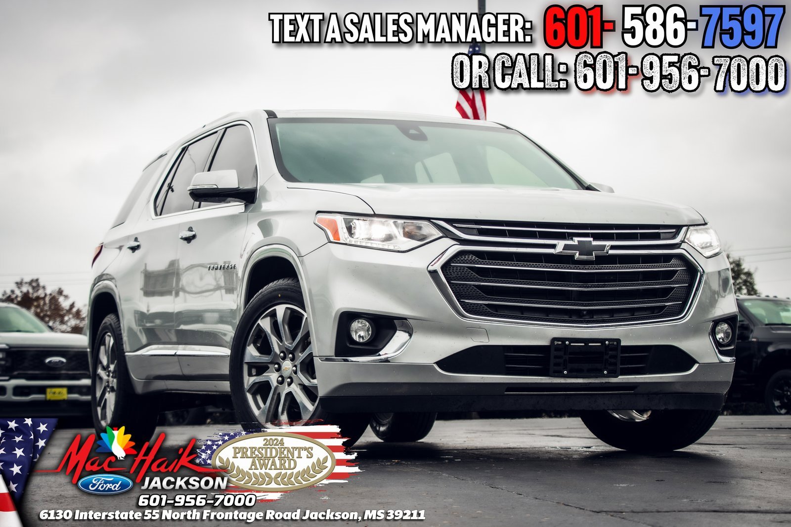 Used 2018 Chevrolet Traverse Premier w/ Driver Confidence II Package image 1