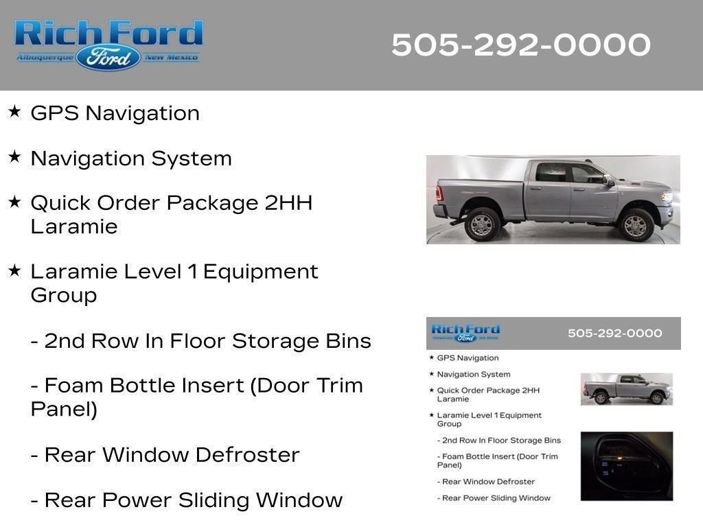Used 2024 RAM 2500 Laramie w/ Safety Group AWD/4WD image 37