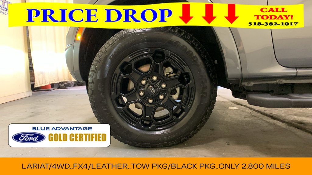 Certified 2025 Ford Ranger Lariat w/ FX4 Off-Road Package AWD/4WD image 43