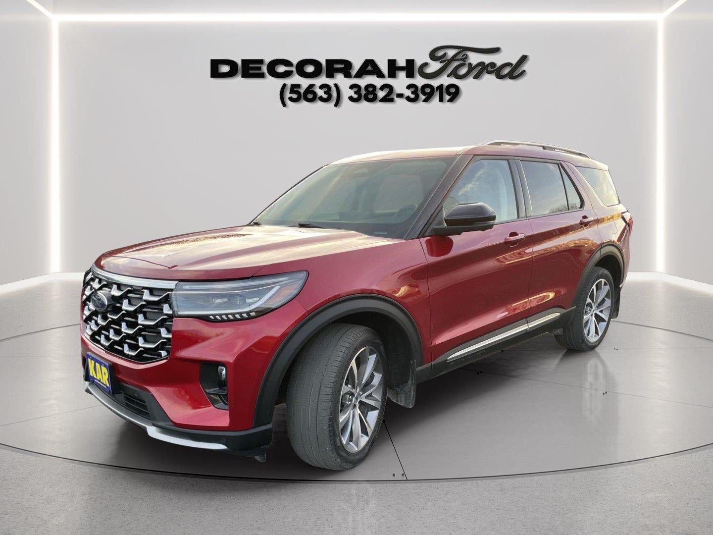 Certified 2025 Ford Explorer Platinum w/ Ultimate Package AWD/4WD image 3