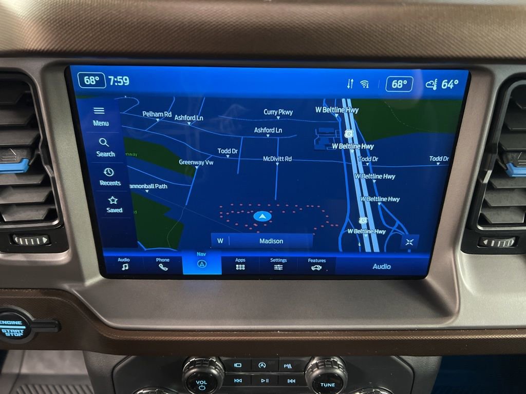 Certified 2022 Ford Bronco Outer Banks w/ Sasquatch Package AWD/4WD image 11